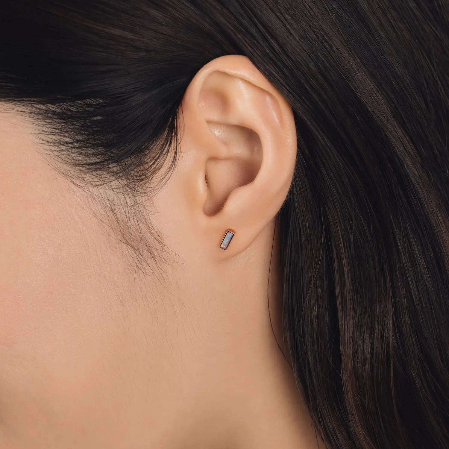 10k Rose Gold Helena Studs