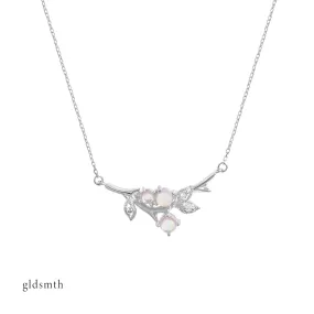 10k White Gold Maxine Necklace