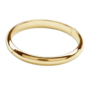 14K Gold Classic Bangle For Baby & Kids or Women