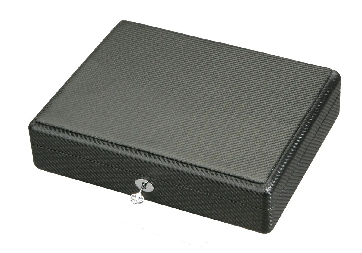 (18) Diplomat Carbon Fiber Watch Box