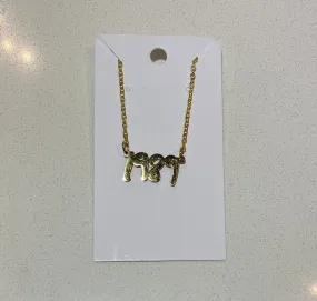 1989 Gold Chain Necklace