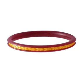 22k Abstract Gold Designed Pola Bangle