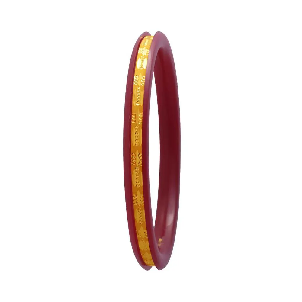 22k Gold Simple Designed Pola Bangle