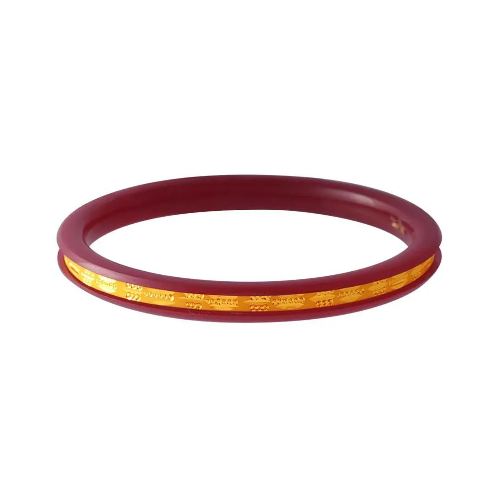 22k Gold Simple Designed Pola Bangle