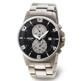 3777-03 Mens Boccia id. Titanium Watch