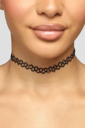 90's Baby Choker - Black