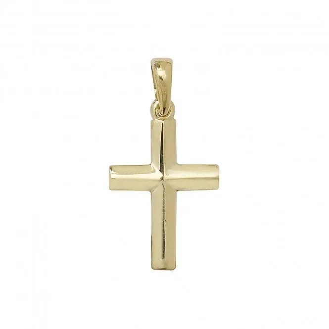 9ct Yellow Gold Cross Pendant PN083