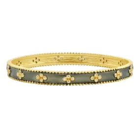 A Clover Stackable Bangle