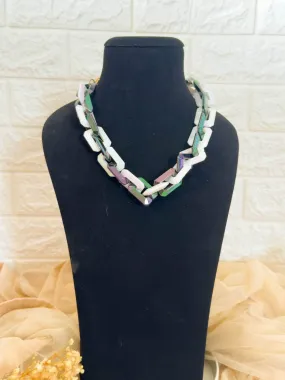 Acrylic Link Necklace