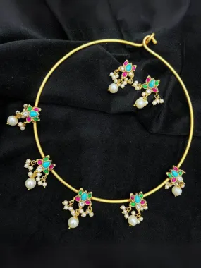 Ad Stone Lotus Hasli Choker