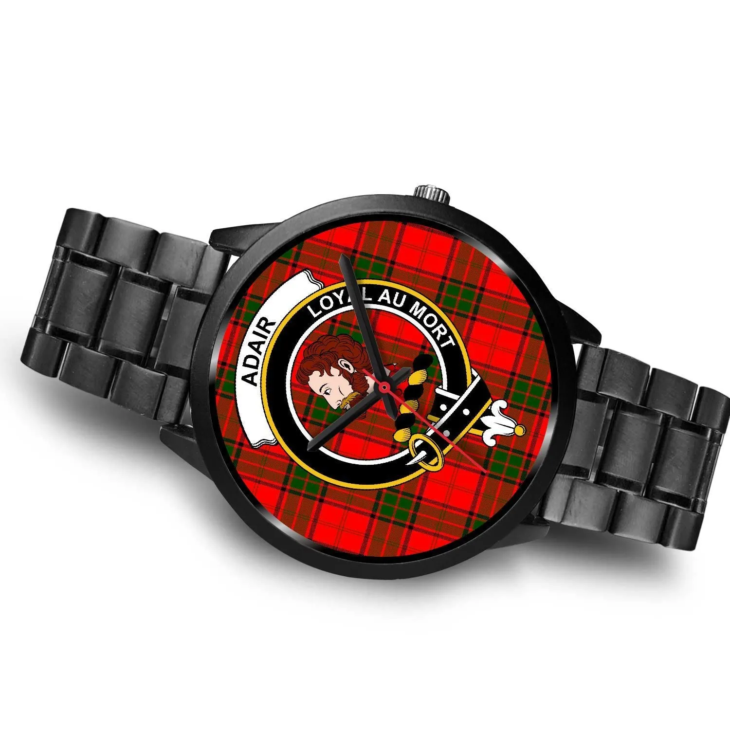 Adair Clan Badge Tartan Black Watch