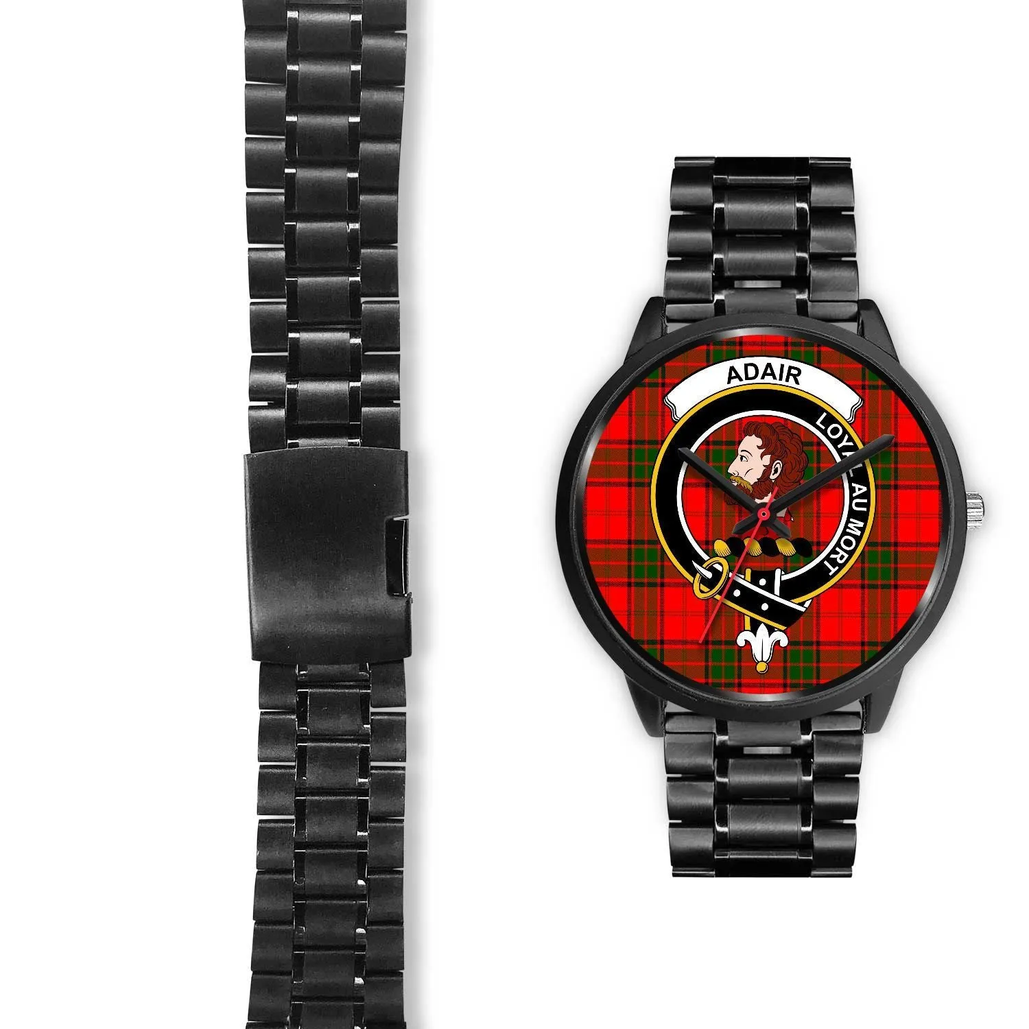 Adair Clan Badge Tartan Black Watch