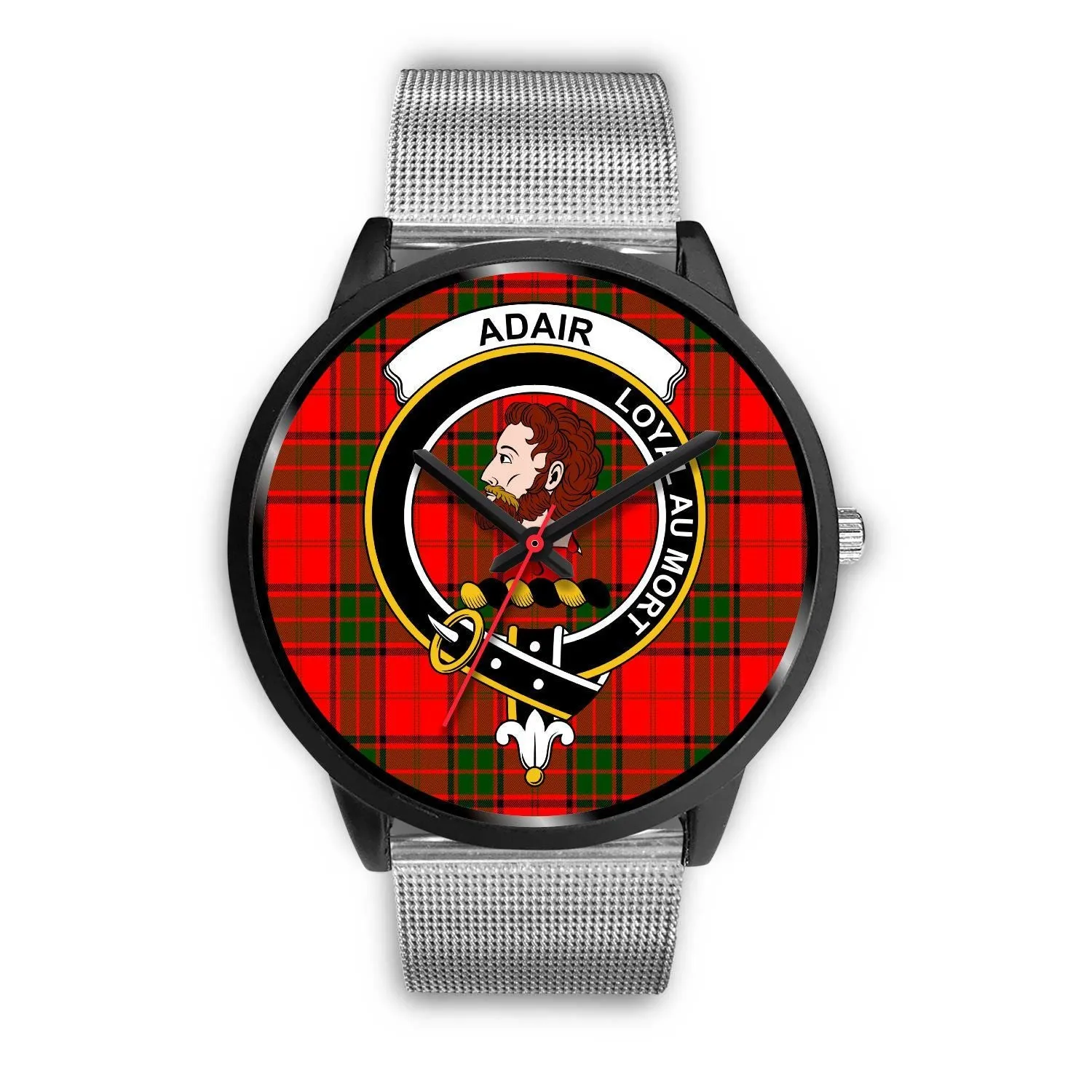 Adair Clan Badge Tartan Black Watch