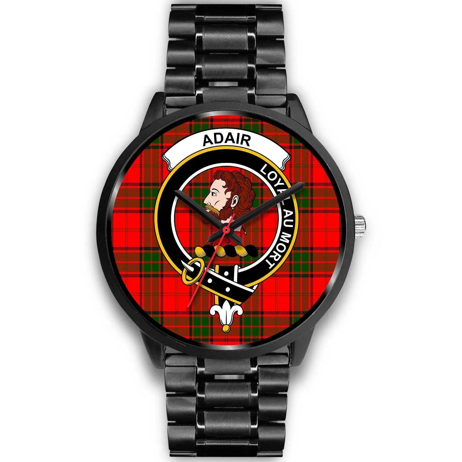 Adair Clan Badge Tartan Black Watch