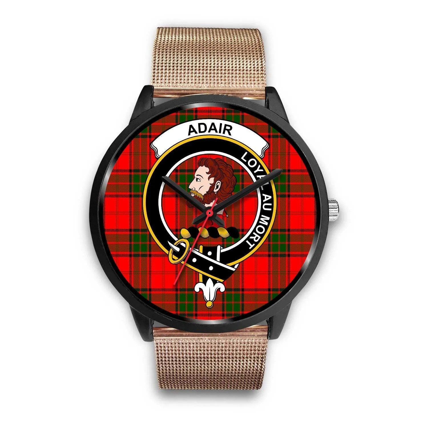 Adair Clan Badge Tartan Black Watch