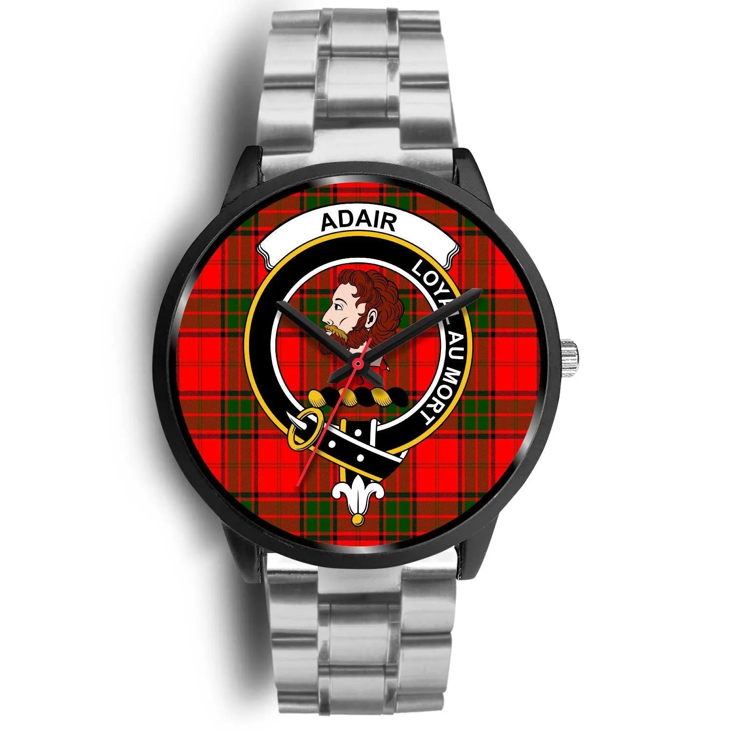 Adair Clan Badge Tartan Black Watch