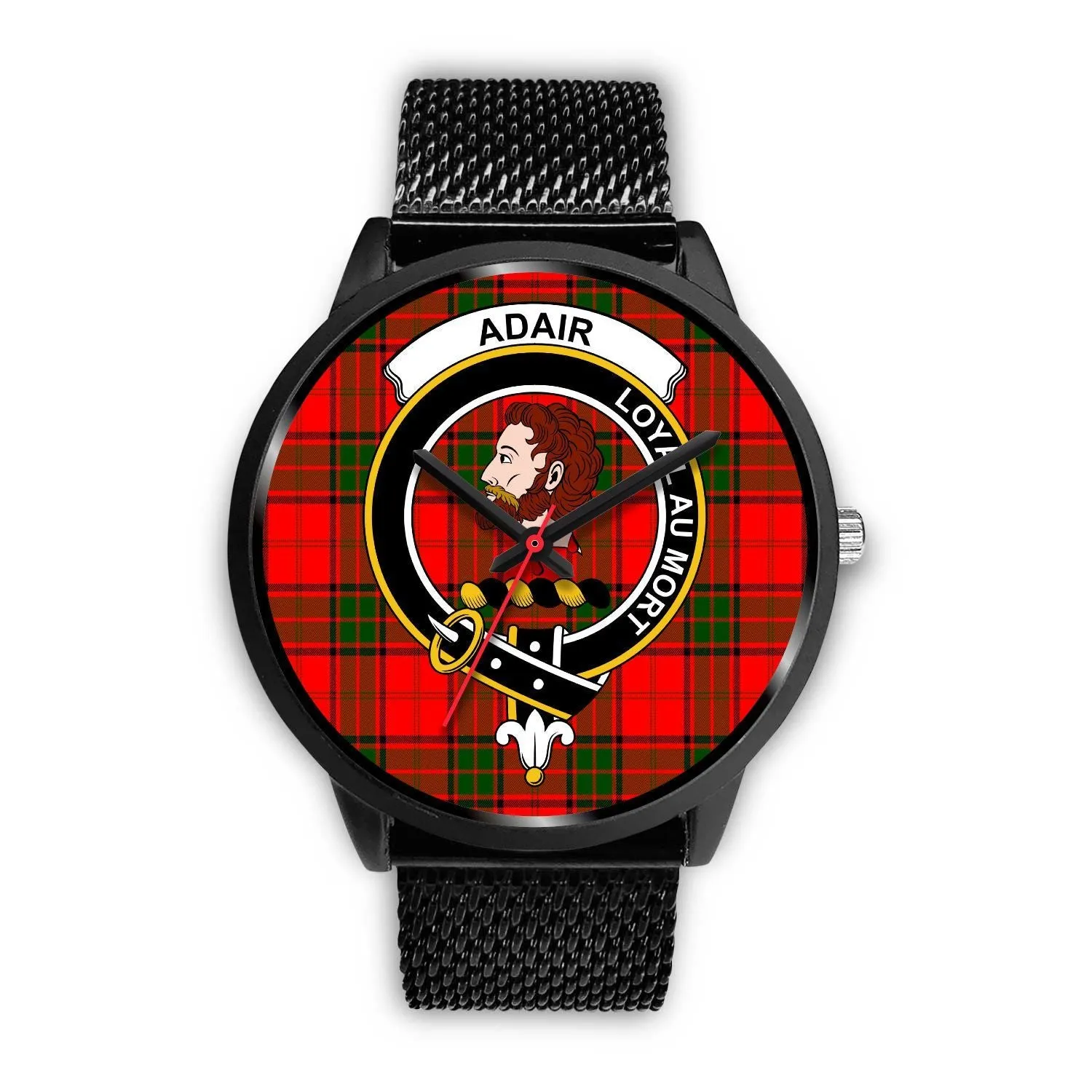 Adair Clan Badge Tartan Black Watch