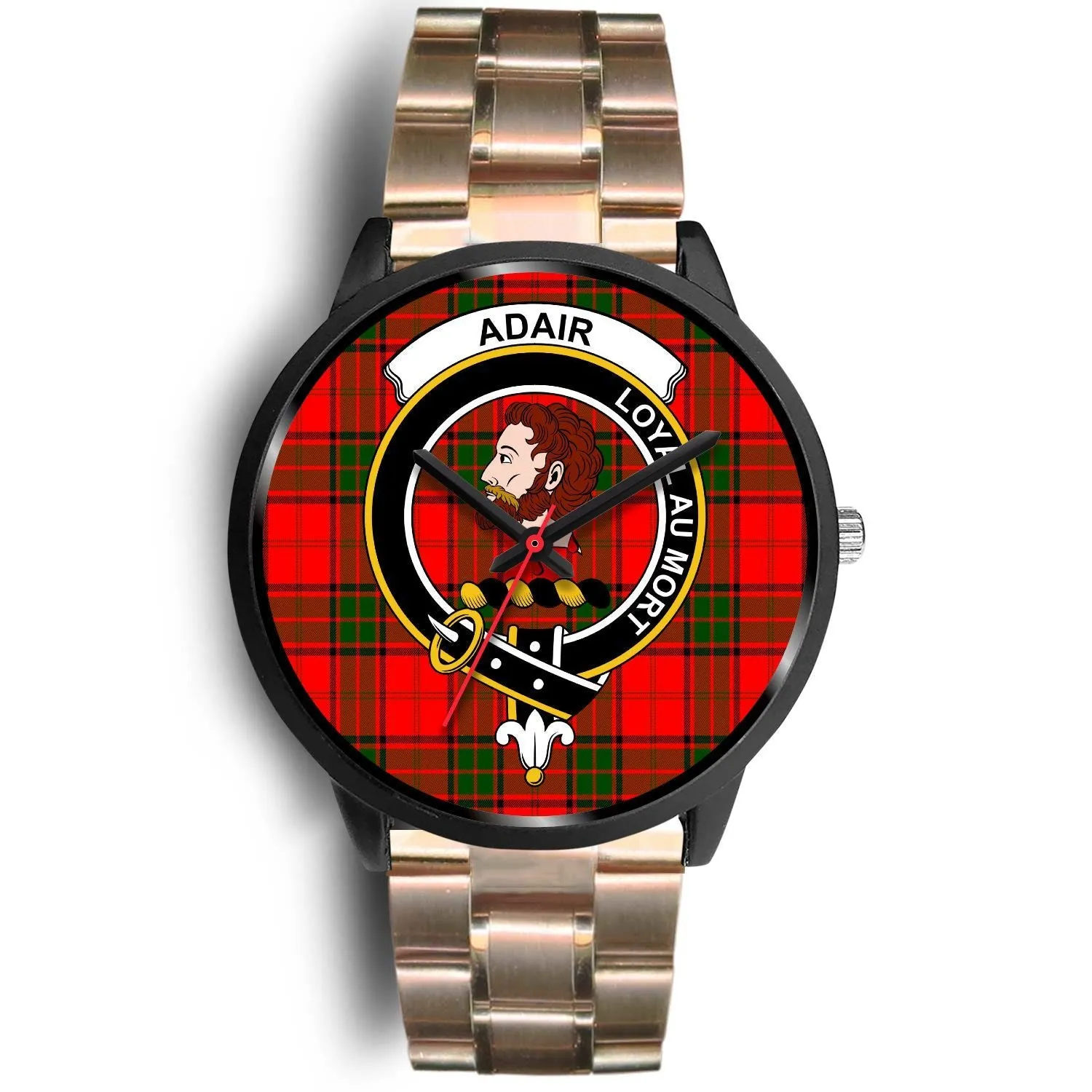 Adair Clan Badge Tartan Black Watch