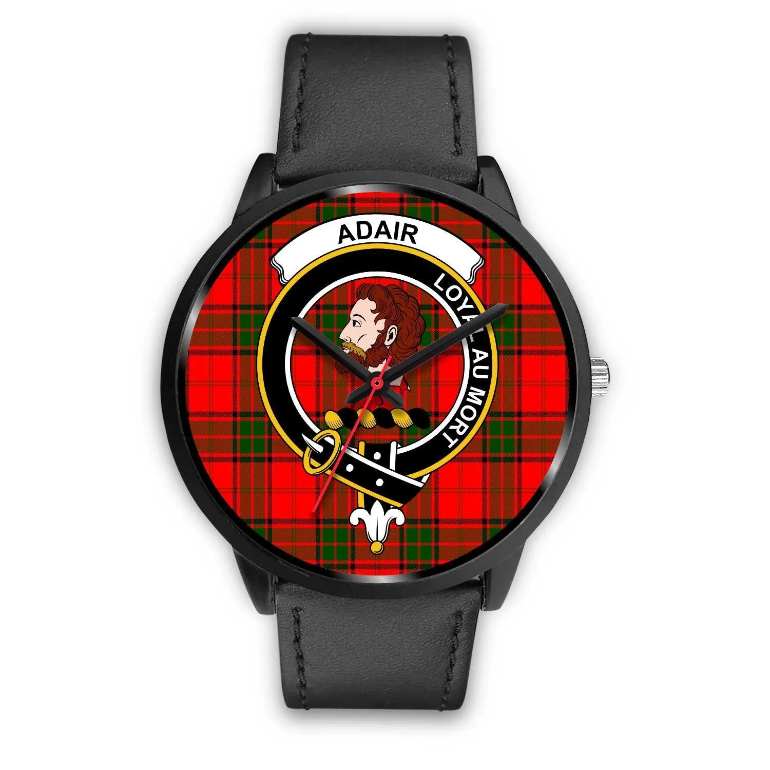 Adair Clan Badge Tartan Black Watch