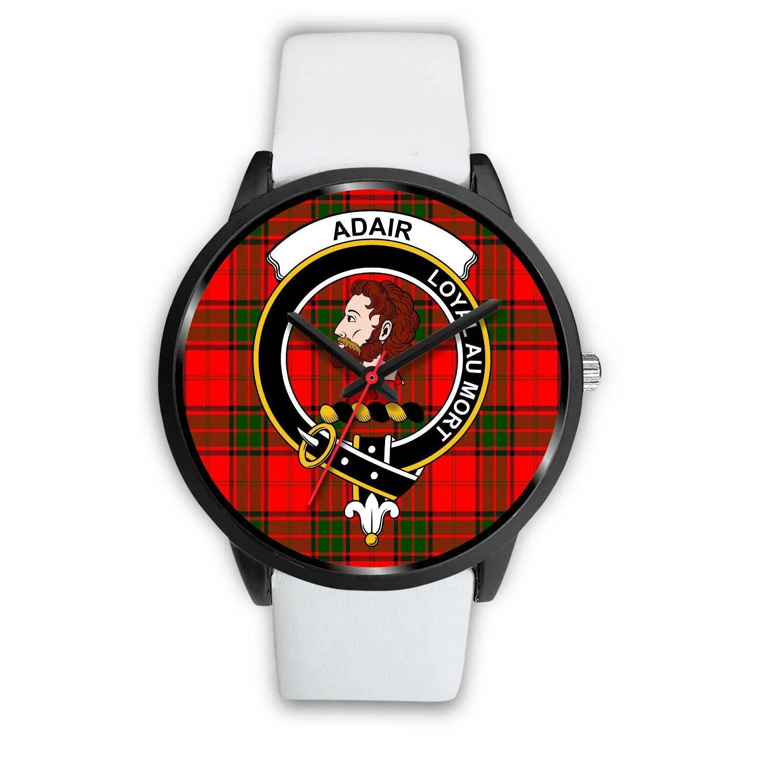 Adair Clan Badge Tartan Black Watch