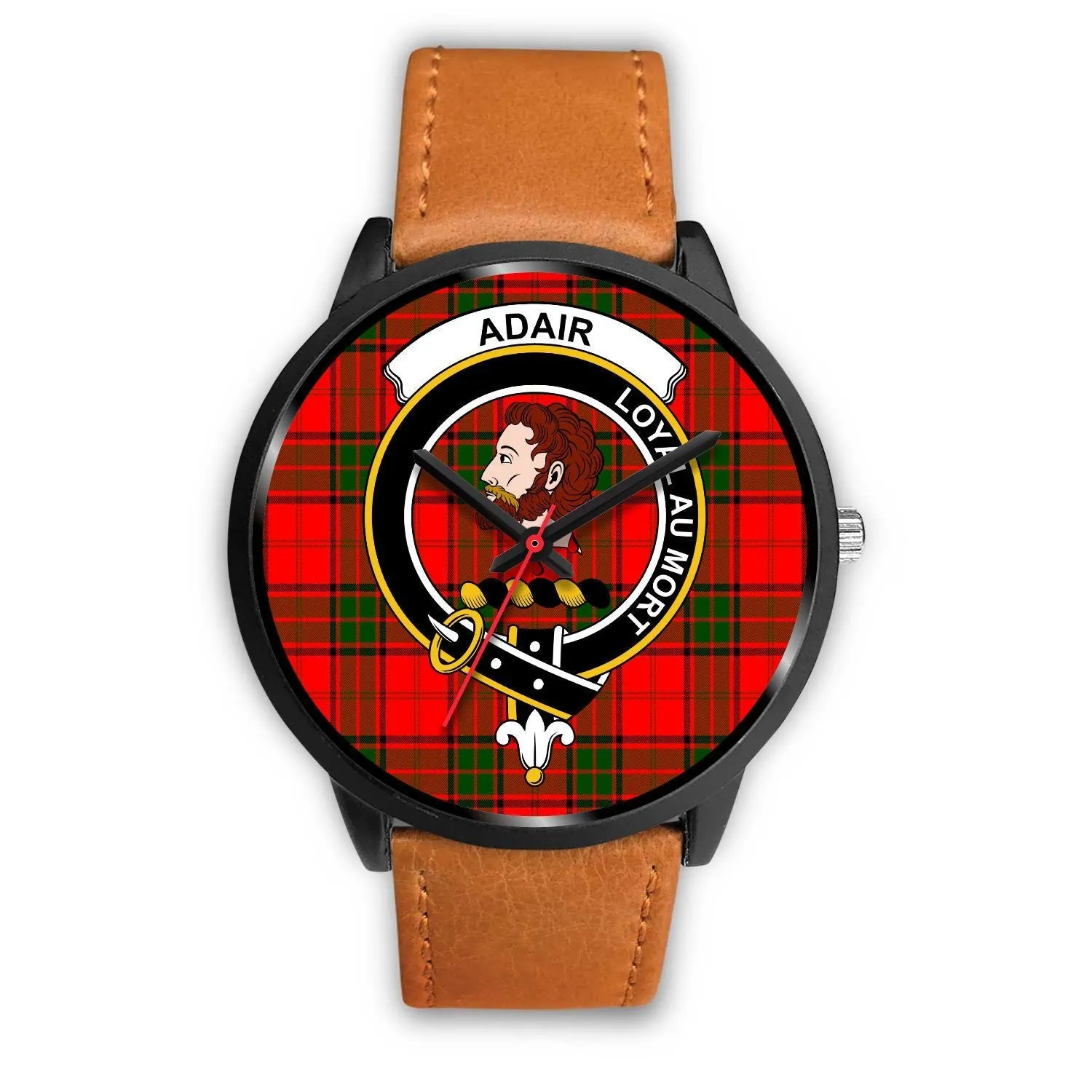 Adair Clan Badge Tartan Black Watch