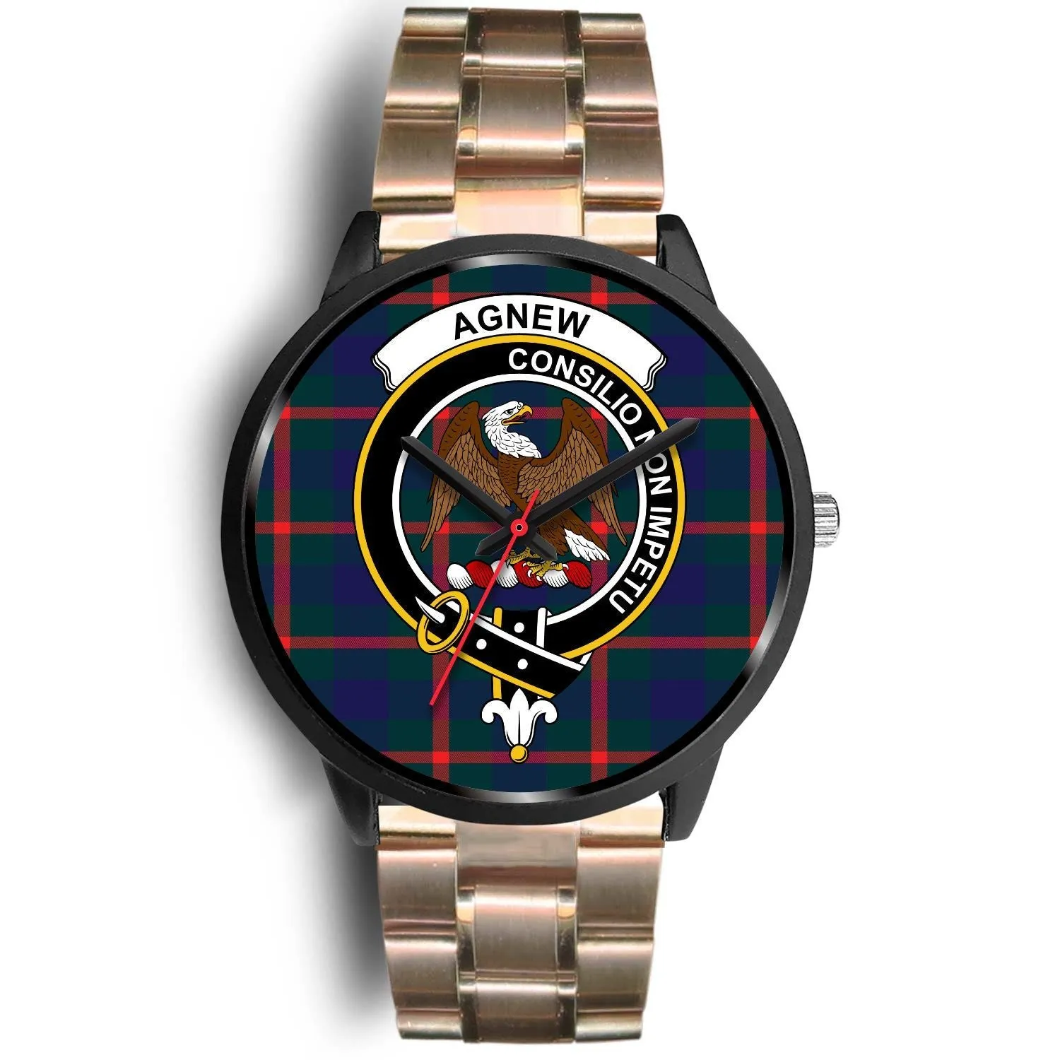 Agnew Modern Clan Badge Tartan Black Watch