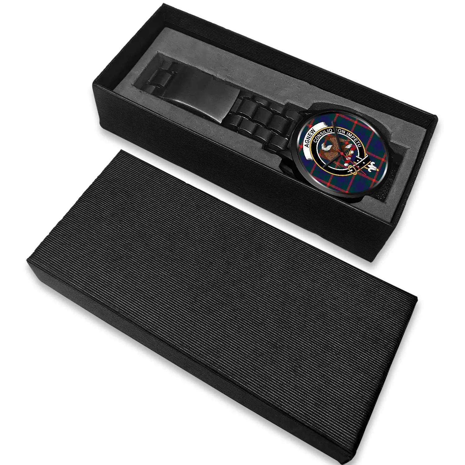 Agnew Modern Clan Badge Tartan Black Watch