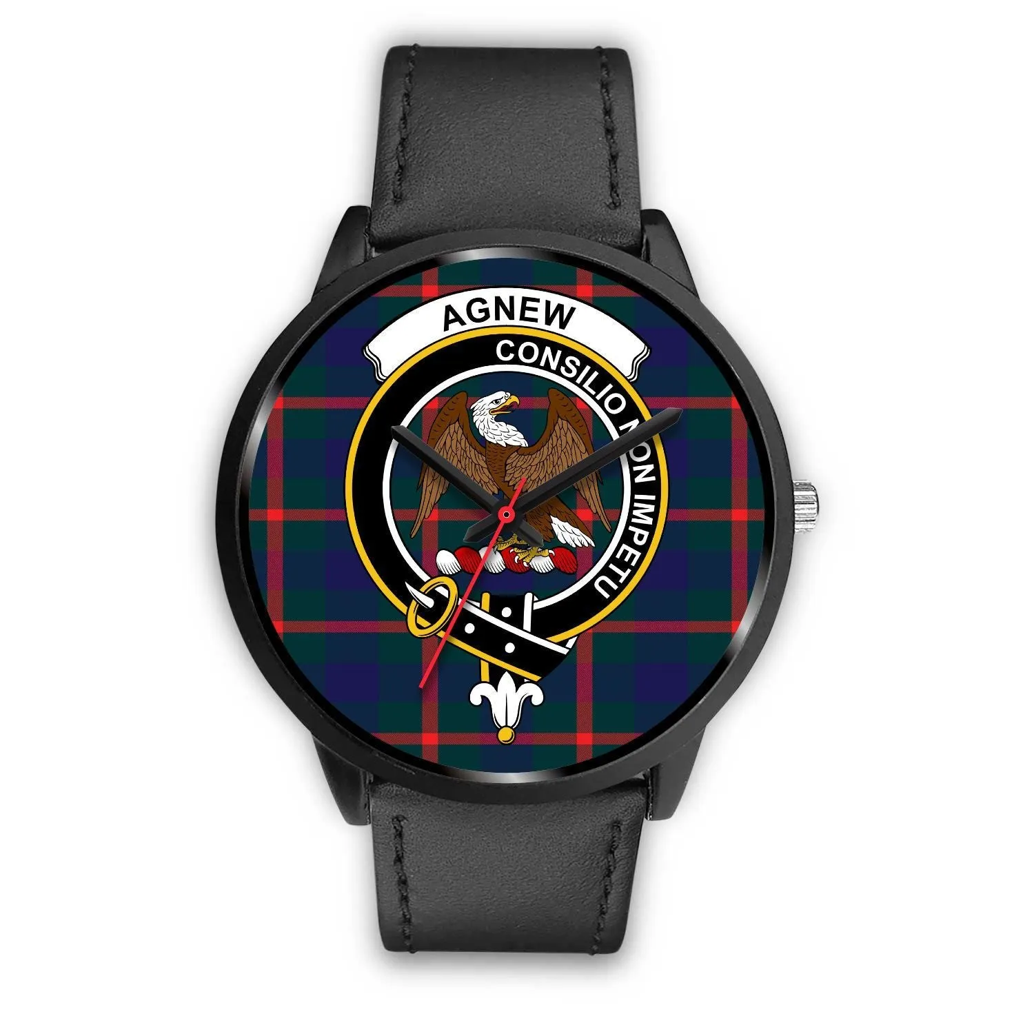 Agnew Modern Clan Badge Tartan Black Watch