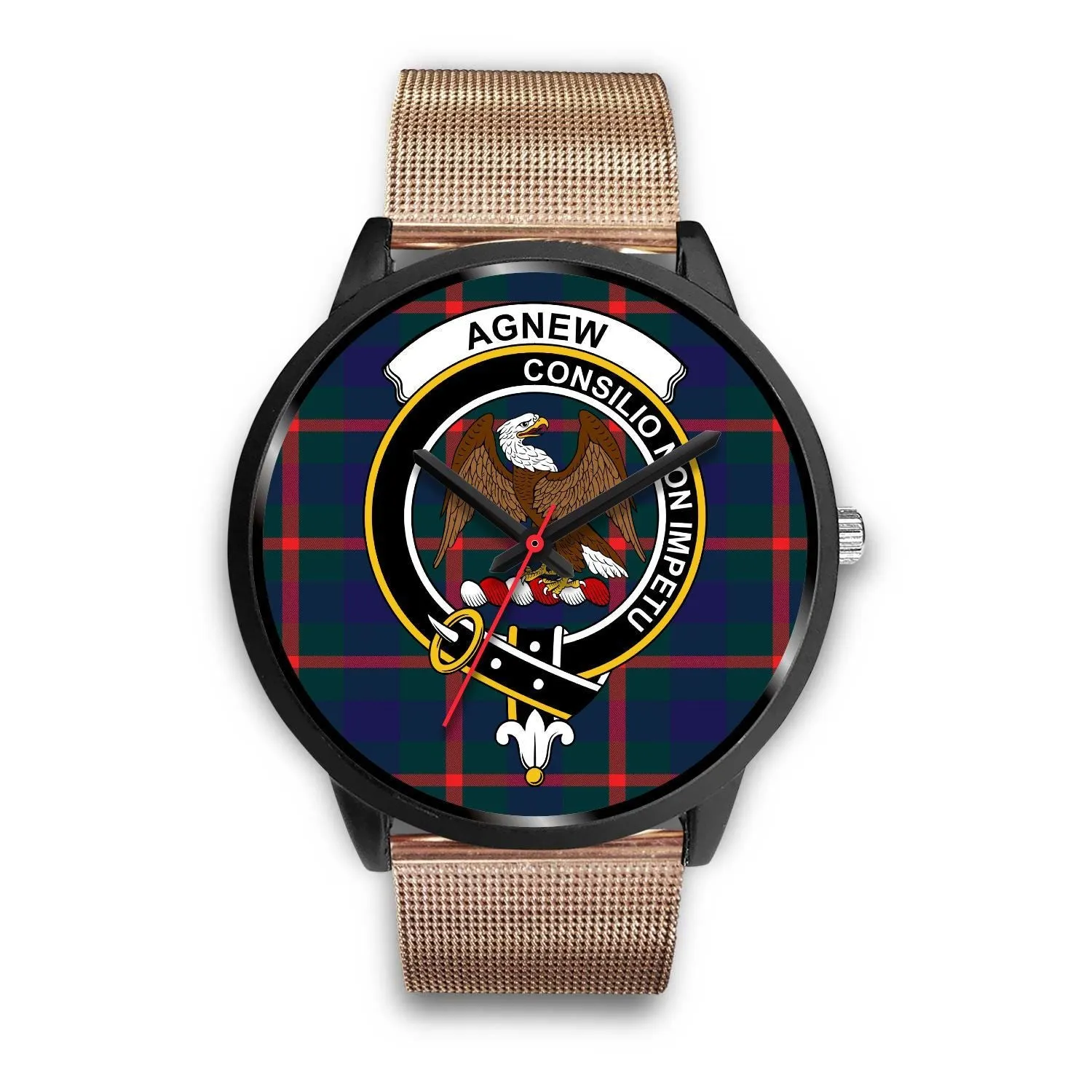 Agnew Modern Clan Badge Tartan Black Watch