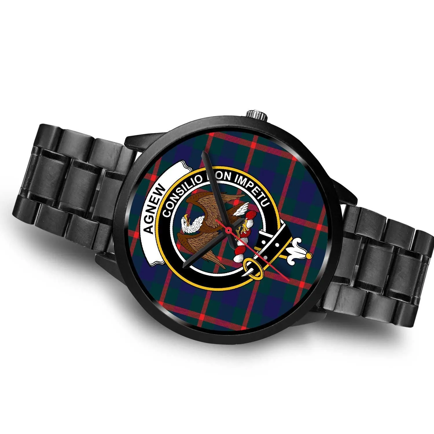 Agnew Modern Clan Badge Tartan Black Watch