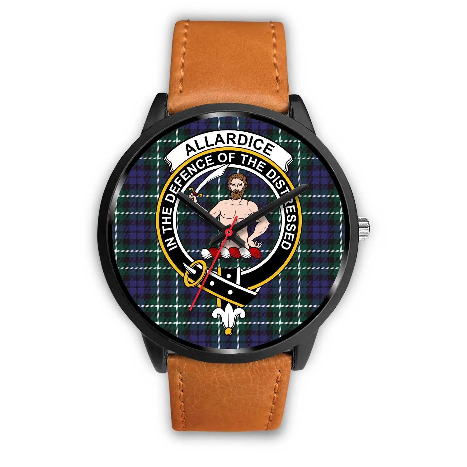 Allardice Clan Badge Tartan Black Watch