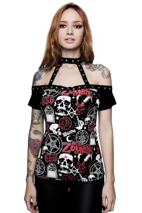 American Nightmare Choker Top - Resurrect