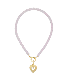 Amora Heart Charm Necklace