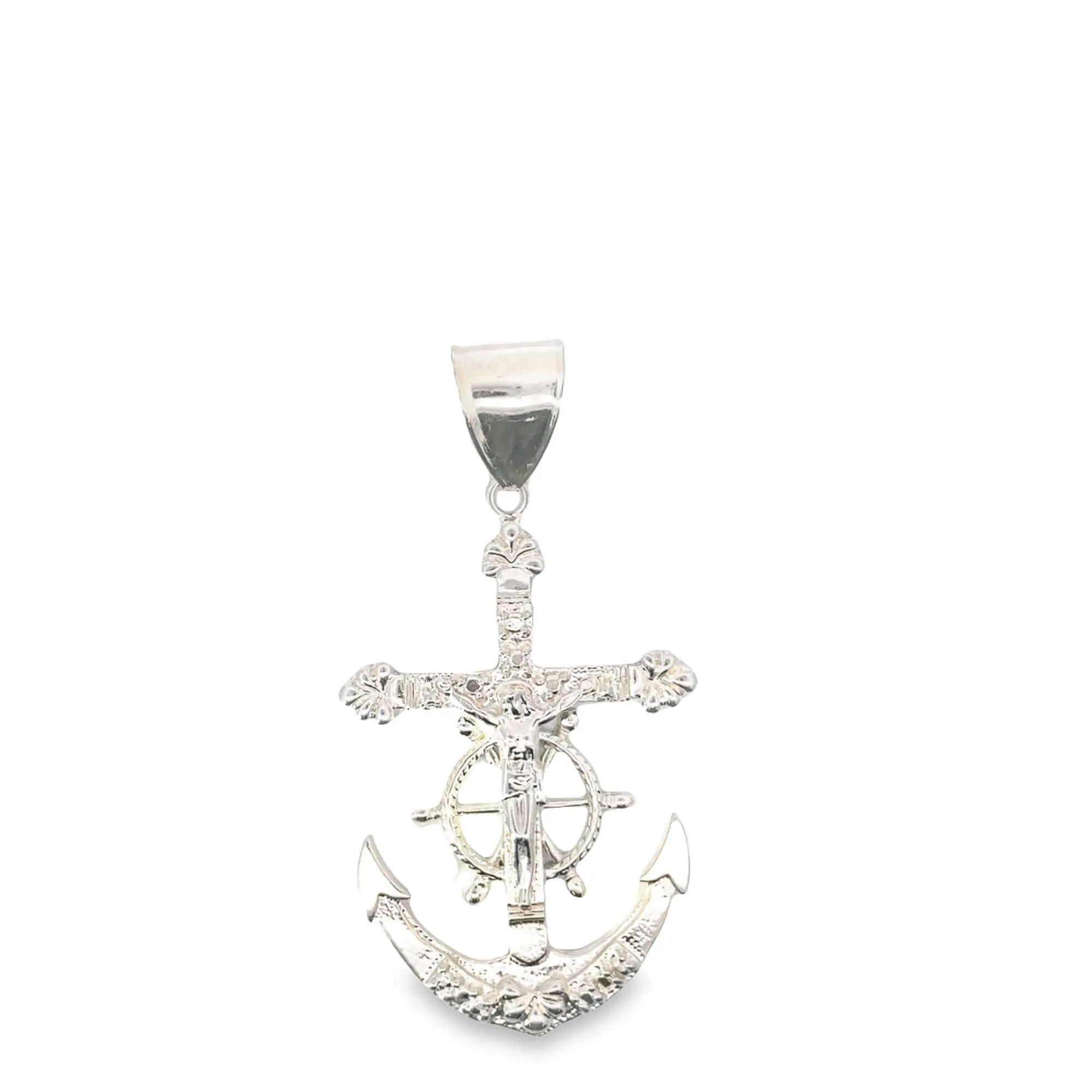 Anchor Coin Pendant