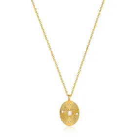 Ania Haie Scattered Stars Kyoto Opal Disc Necklaces