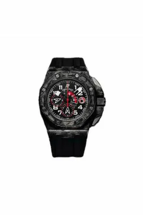 audemars piguet royal oak automatic chronograph forged carbon men's watch