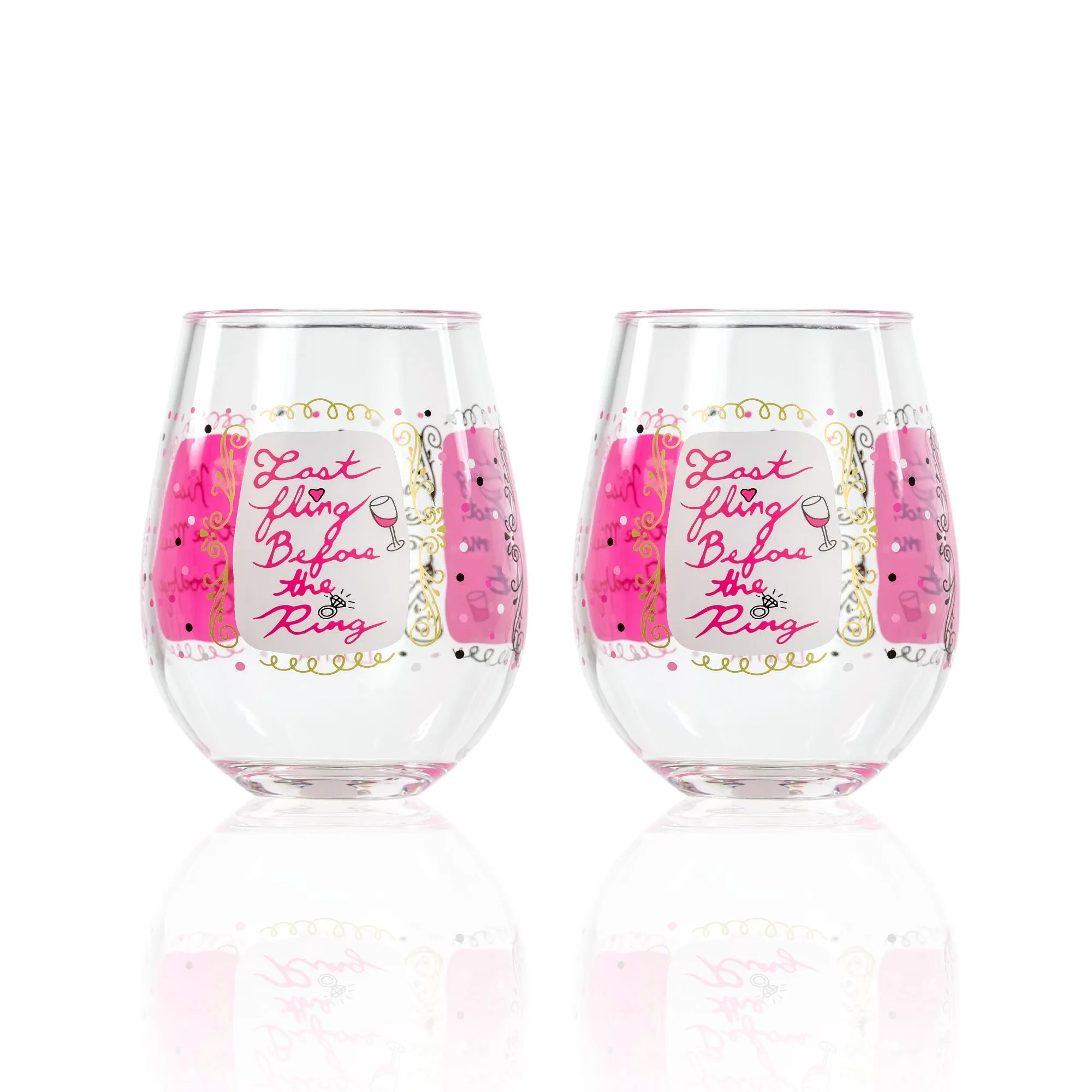 Bachelorette Acrylic Stemless