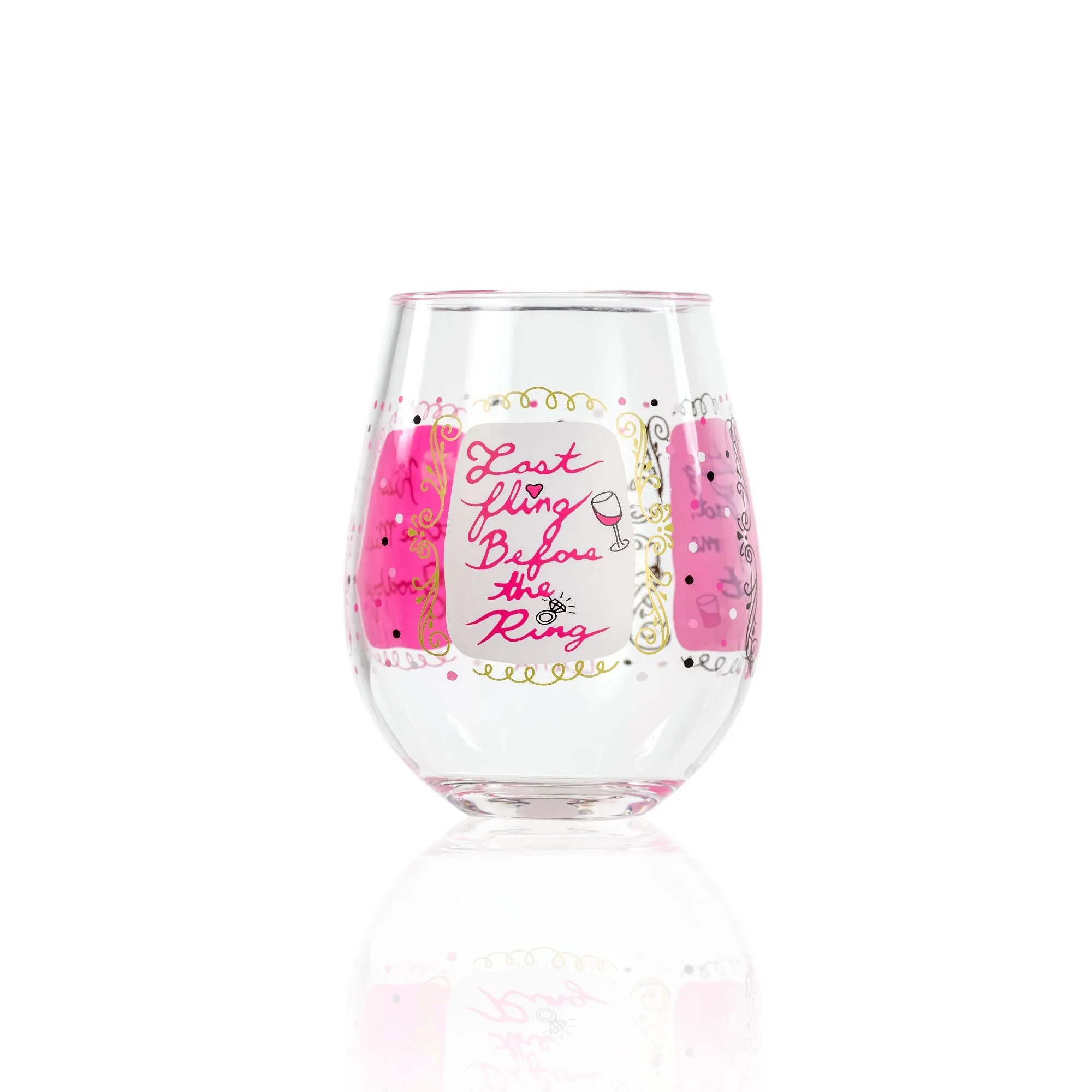 Bachelorette Acrylic Stemless