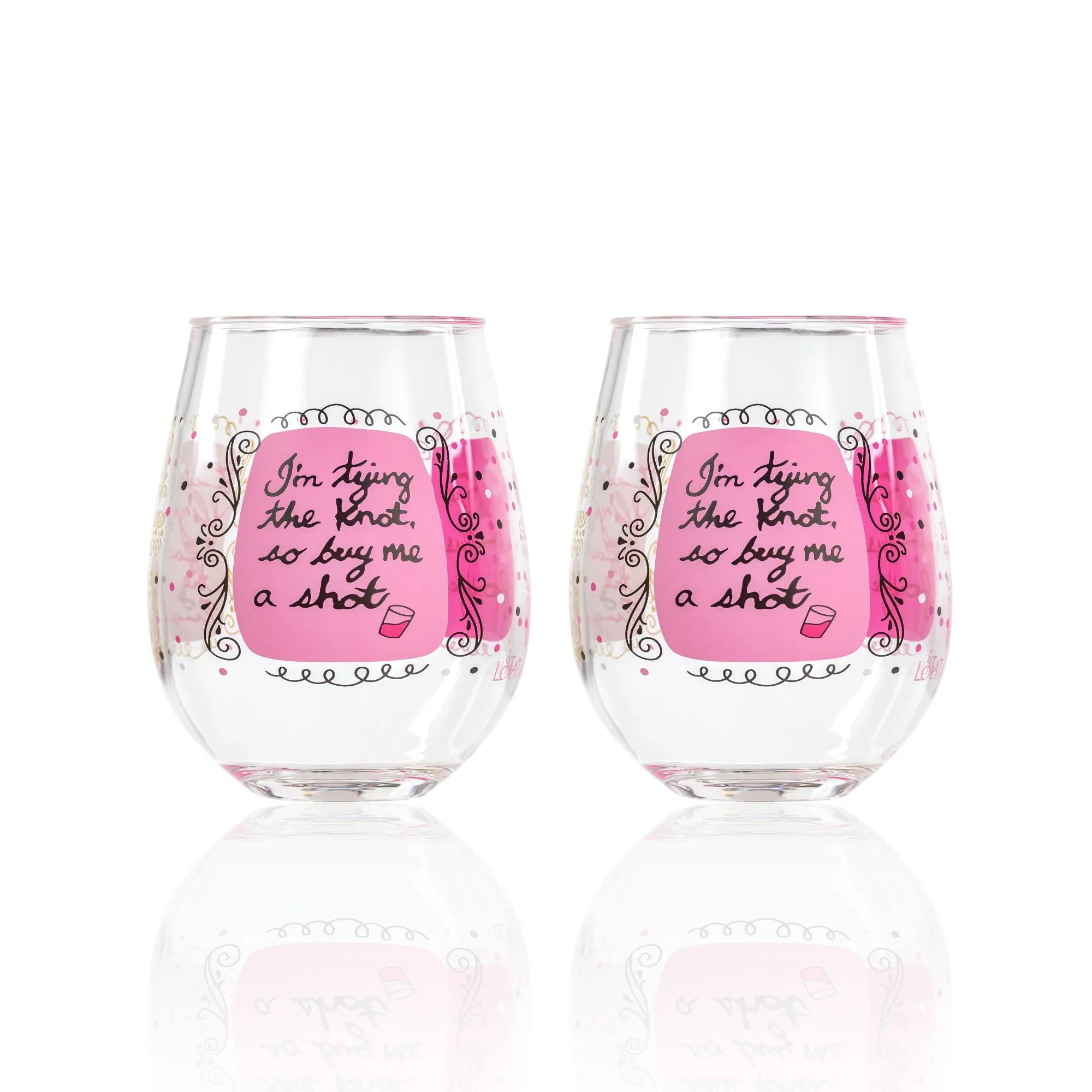 Bachelorette Acrylic Stemless