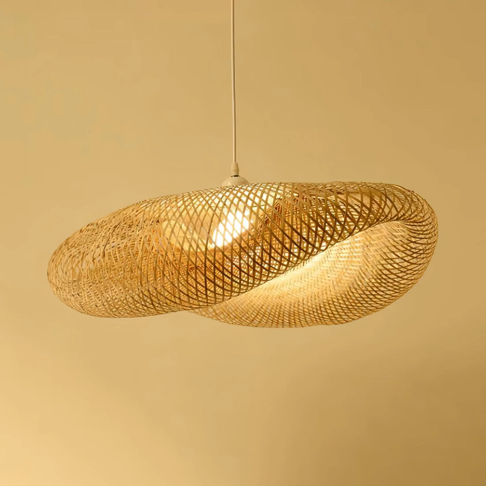 Bamboo Weaving Pendant Lamp