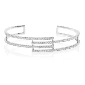 Bangle Rufina With White Zirconia