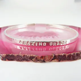 Bangle With Personalised Message