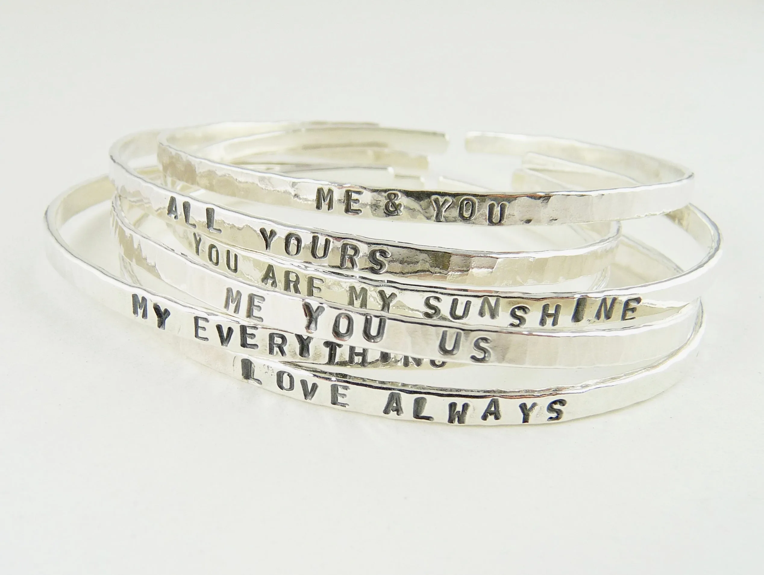 Bangle With Personalised Message