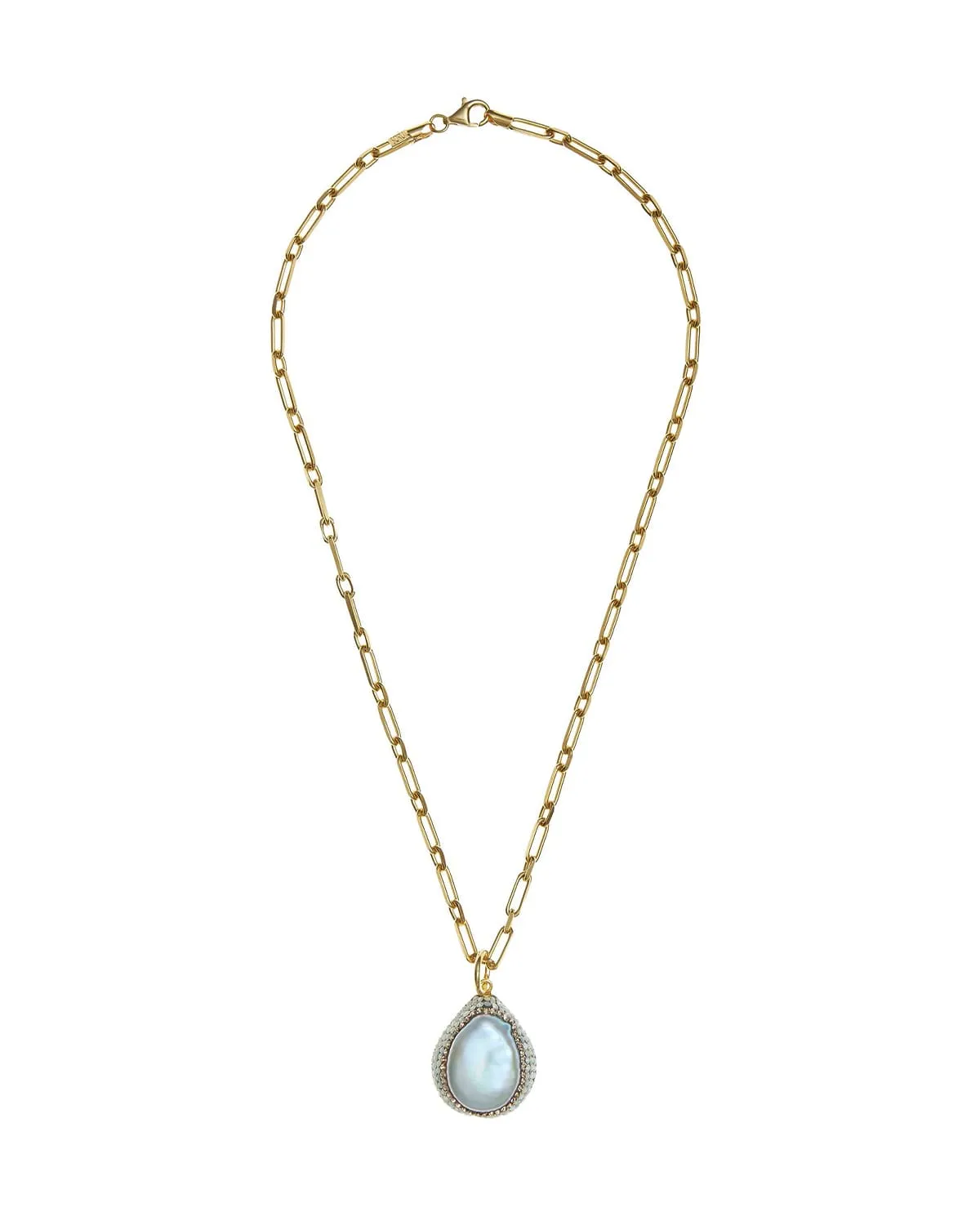 Baroque Pearl Pendant Necklace