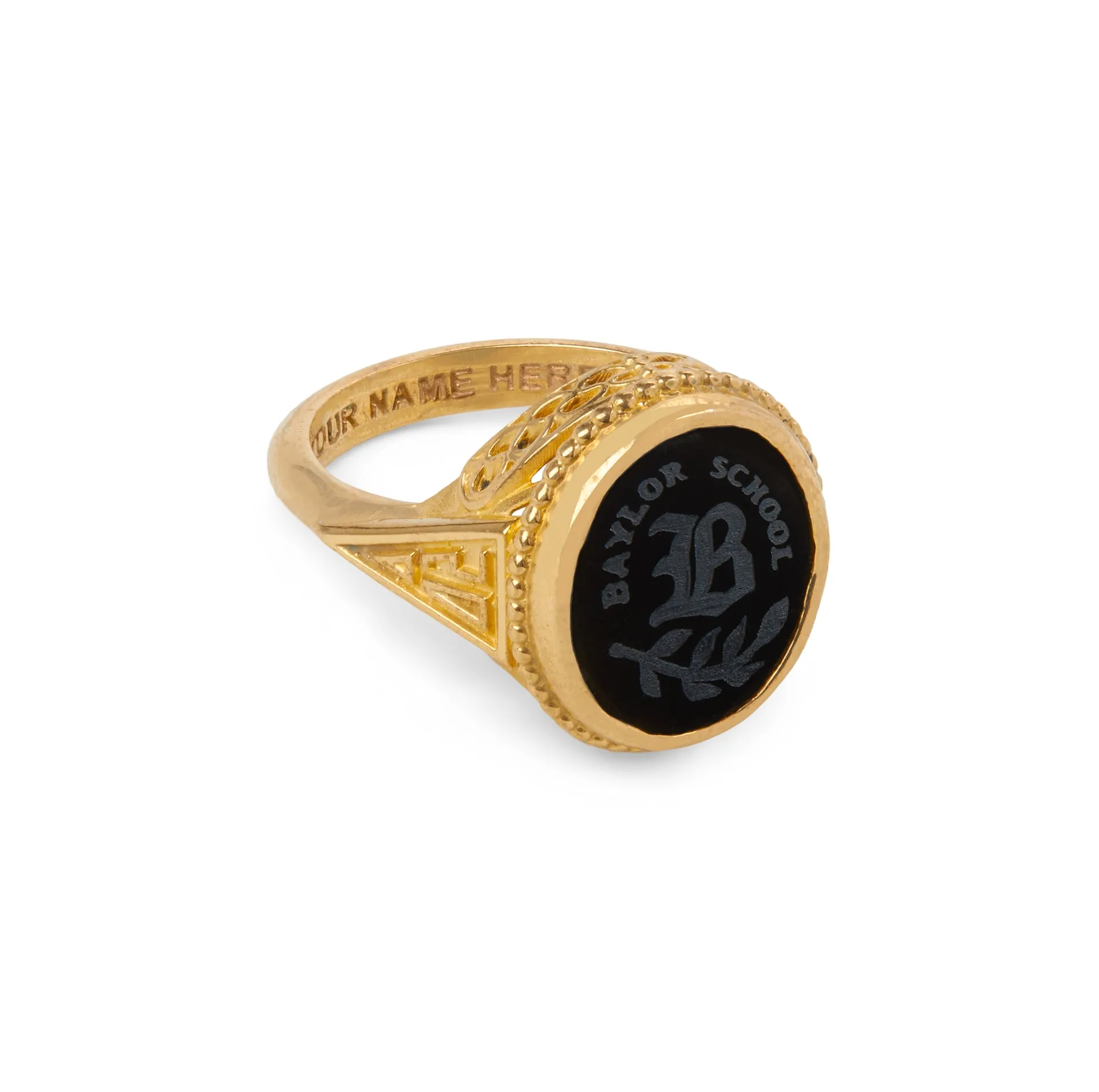 Baylor Onyx Class Ring