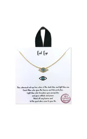 BJNA008GDTQ Gold Evil Eye Natural Opal Pendant Necklace