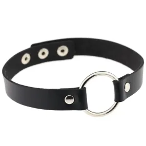 Black Snap O-Ring Collar