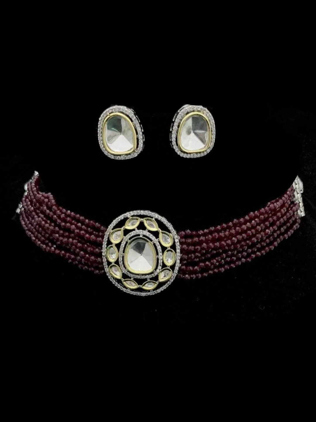 Blended Beads Choker