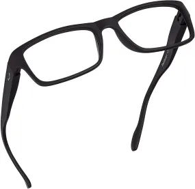 Blue-Light-Blocking-Reading-Glasses-Black-3-00-Magnification Anti Glare