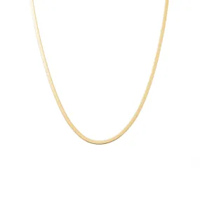 Brenda Grands Jewelry - Dainty Herringbone Necklace